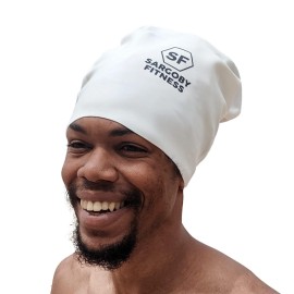 Sargoby Fitness Extra Large Swim Cap For Braids And Dreadlocks Use Unisex Xl Swim Cap Also Use For Afros And Locs Dreads Swim Cap Swimming Cap For Dreadlocks Swim Cap For Braids