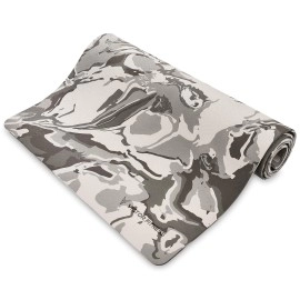 Victor Fitness Gray Camouflage Eco Friendly Yoga Mat Made From A Premium Tpe Material That Provides Non-Slip Texture Perfect For Indoor And Outdoor Workouts. Great For Hot Yoga Pilates And Bikram - Victor Fitness Vygc2