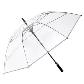 G4Free 62 Inch Clear Golf Umbrella Transparent Auto Open Large Stick Umbrella Oversized Umbrella Windproof Waterproof With Sleeve For Women Men