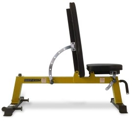 CAP Barbell Deluxe Utility Weight Bench, Yellow (FM-CS804DX-YL)