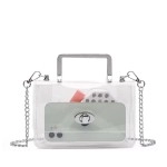 Moetyang Clear Purse Stadium Approved For Women, Small Clear Crossbody Bag Fashion, Cute See Through Clutch Mini Shoulder Bag