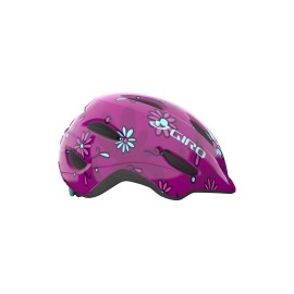Giro Scamp Youth Recreational Cycling Helmet - Pink Street Sugar Daisies (Discontinued), Small (49-53 cm)