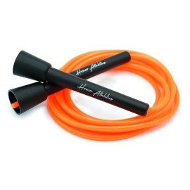 Honor Athletics Speed Rope, Skipping Rope - Best For Double Under, Boxing, Mma, Cardio Fitness Training Condition - Adjustable 10Ft - Jump Rope (Neon Orange)