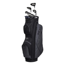 Callaway Golf 2021 Reva Complete Golf Set (8 Piece) Left-Handed Regular Black