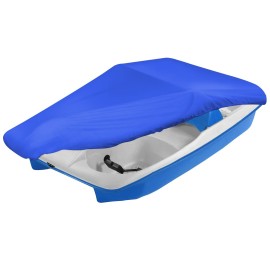 Icover Pedal Boat Cover, Fits 3 Or 5 Person Paddle Boat Water Proof Heavy Duty Boat Cover, Blue