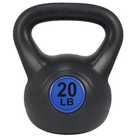 Balancefrom Wide Grip 3-Piece Kettlebell Exercise Fitness Weight Set, Include 5 Lbs, 10 Lbs, 15 Lbs Or 10 Lbs, 15 Lbs, 20 Lbs, Multiple
