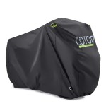 Cotop Bike Cover Waterproof, Oxford Bicycle Cover Outdoor, Weather Protection Cover With Lock Holes, Rain Sun Uv Dust Proof Accessory For Mountain Bike Road Bike (210D(Thick))