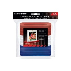 Ultra Pro One-Touch Stand For 35 Pt. Cards Assorted Color 12 Pack - Show Off Your Top Favorite Or Most Valuable Card In Style To All Your Friends And Family