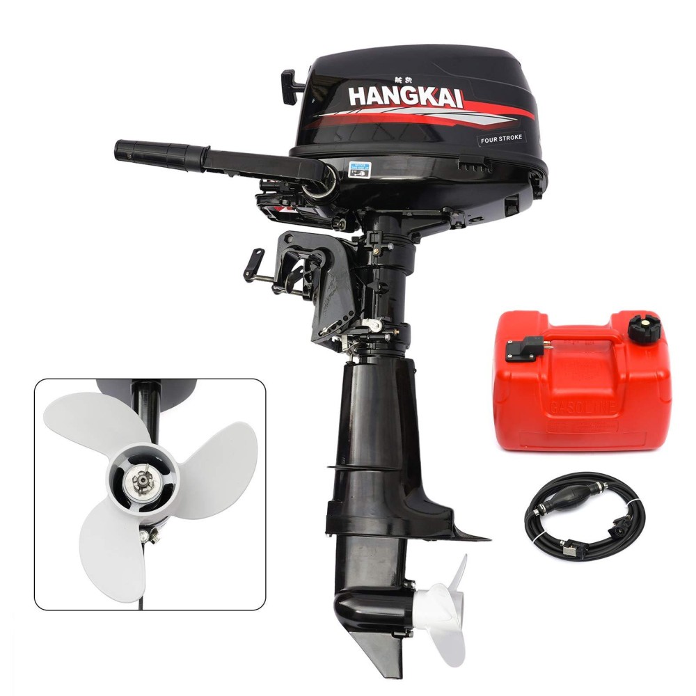 Outboard Motor, 65Hp 4 Stroke Boat Engine Motor Water Cooling Cdi For Fishing Aquaculture Outdoor Adventure Boat