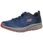 Skechers Mens Gorun Consistent - Athletic Workout Running Walking Shoe With Air Cooled Foam Sneaker, Navyred 2, 10 X-Wide Us