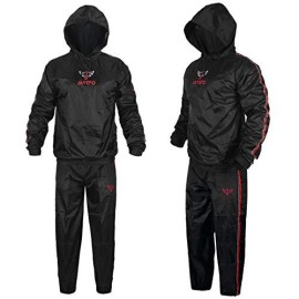 Jayefo Sauna Sweat Suit For Men & Women Boxing Mma Fitness Weight Loss With Hood (6Xl)