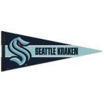 Wincraft Nhl Seattle Kraken Pennant 12X30 Premium Team Colors One Size