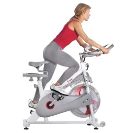 Sunny Health & Fitness Magnetic Belt Drive Premium Indoor Cycling Bike - SF-B1876