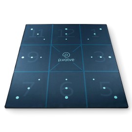 Precision Exercise Mat by P.volve - At Home Exercise and Workouts for Men and Women