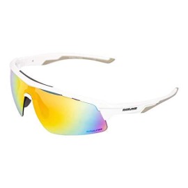 Rawlings Baseball Sunglasses Or Softball Sunglasses - Ages 10 To Adult - Unisex Fit - Cycling Sunglasses - Whiteorangemulti