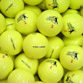 Links Choice Unisexs Yellow Optic Golf Balls, 100