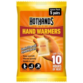 Hothands Unisexs 372-3970 Hand Warmers, Clear, 5 Pairs