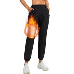 Junlan Sauna Suit For Women Sweat Sauna Pants Gym Workout Sweat Suits For Women (C.Black Pants Only,X-Large)