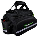 Rockbros Bike Trunk Bag 17L-45L Bike Rear Rack Bag Bike Bags For Bicycles Rear Rack Waterproof Bike Rack Bag