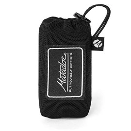 Matador Pocket Blanket Mini - Black (Seats 1-2), Foldable Picnic Blanket, Concert Blanket, Festival Blanket, Sand Proof Beach Blanket, Picnic Tarp, And Outdoor Blanket For Grass