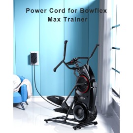 for Bowflex Max Trainer Power cord compatible with Bowflex Max Trainer M5 Power cord, M3 M7 M8 HVT Exercise Elliptical Treadmill cardio Machine (UL Listed)