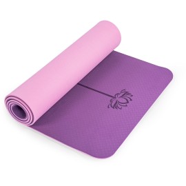 Yoga Mat Non Slip, Pilates Fitness Mats, Eco Friendly, Anti-Tear Yoga Mats For Women, 1/4