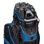 Founders Club Premium Cart Bag With 14 Way Organizer Divider Top (Aegean Blue)
