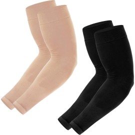 Newbyinn UV Sun Protection Arm Sleeves for Men Women Youth, Cooling Sleeve to Cover Arm Tattoo, Mid-Compression Arm Cover