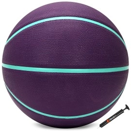 And1 Fantom Rubber Basketball: Official Regulation Size 7 (29.5 Inches) - Deep Channel Construction Streetball, Made For Indoor Outdoor Basketball Games