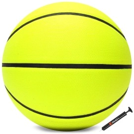 And1 Fantom Rubber Basketball: Official Regulation Size 7 (29.5 Inches) - Deep Channel Construction Streetball, Made For Indoor Outdoor Basketball Games