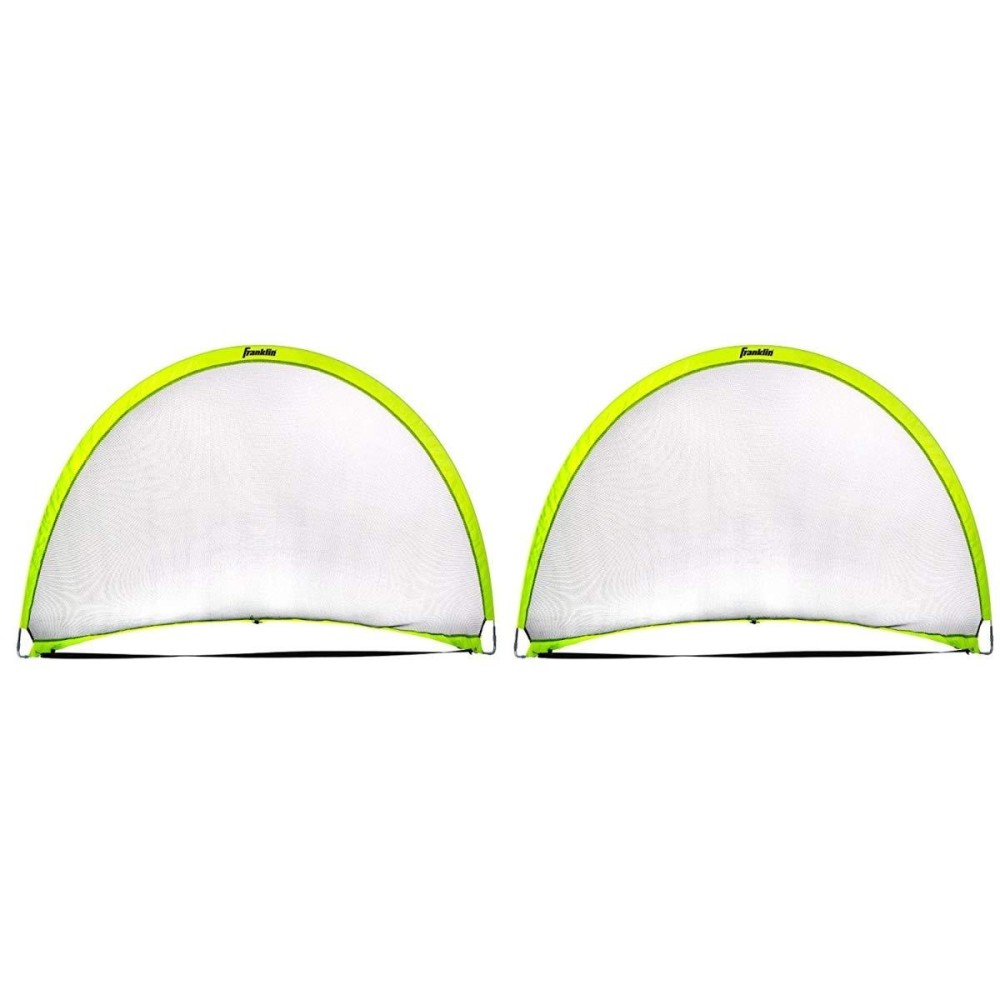 Franklin Sports 30144X Pop-Up Dome Soccer Goal 6 Ft. X 4 Ft. - Set Of 2