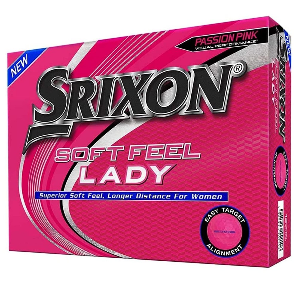 Srixon Soft Feel Lady 12 Pk, Pink