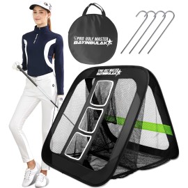 Bayinbulak 2 In 1 Golf Chipping Practice Net Backyard Driving 2.5'2.5' Golf Accessories For Men Women Gift, 1 Pack