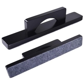 Naissgo Shuffleboard Brush Shuffleboard Sweep (Black)