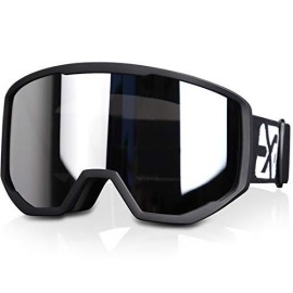 Exp Vision Ski/Snowboard Goggles For Men Women, Otg Snow Goggles Anti Fog Uv Protection