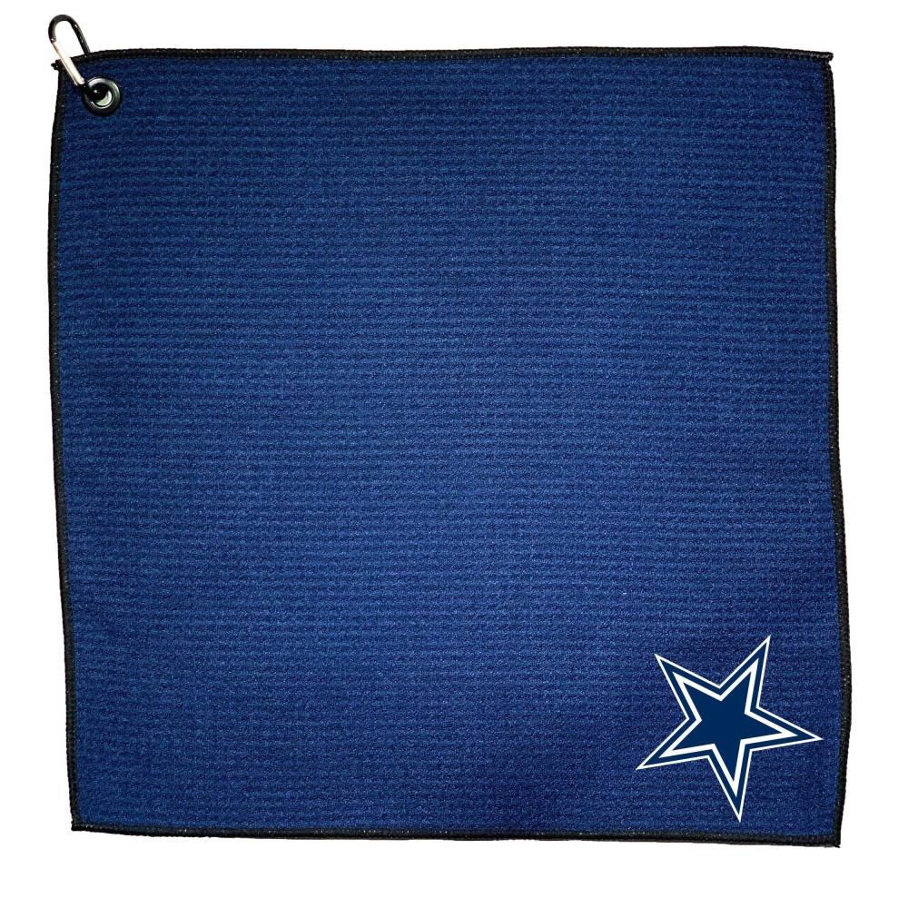 Team Golf Nfl Dallas Cowboys Microfiber Golf Towel, Team Color, 15 X 15, Multi Team Color, One Size, 32383