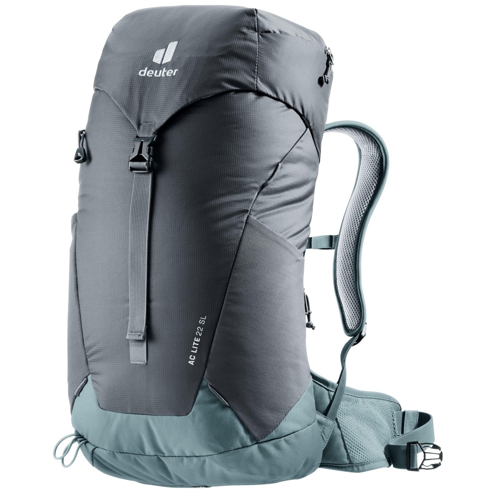 Deuter Womens Ac Lite 22 Sl Hiking Backpack, Graphite Shale, 22 L