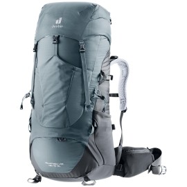 Deuter Womens Aircontact Lite 45+10 Sl Trekking Backpack, Shale Graphite, 55 L