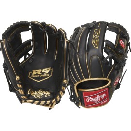 Rawlings R9 Series Baseball Glove, Pro I Web, 115 Inch, Right Hand Throw