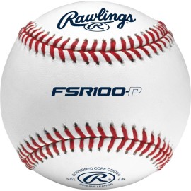Rawlings Flat Seam Practice Baseballs Fsr100-P Collegiate 12 Count