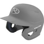 Rawlings Mach Batting Helmet Matte Silver Senior (6 78 - 7 58)