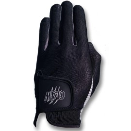 Caddydaddy Claw Golf Glove For Men - Breathable, Long Lasting Golf Glove (Black, Large, Left)