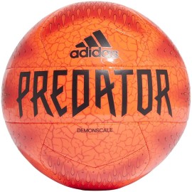 Adidas Unisex-Adult Training Predator Soccer Ball, Solar Redredblack, 5