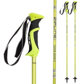 Ski Poles Graphite Carbon Composite - Zipline Lollipop U.S. Ski Team Official Supplier (Lemon, 46