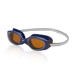 Speedo Unisex-Adult Swim Goggles Hydro Comfort Peacoat/Bronze, One Size