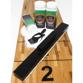 Ydds Shuffleboard Sand With Shuffleboard Brush - Shuffleboard Wax Set For Shuffleboard Table + Shuffleboard Brush + Mini Dustpan And Brush
