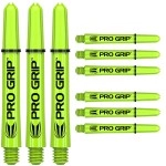 Target Darts 3 X Sets Of Green Pro Grip Shaft Short - 9 In Total