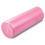 Yes4All High Density Foam Roller For Back, Variety Of Sizes & Colors For Yoga, Pilates - Fuschia Rose - 18 Inches