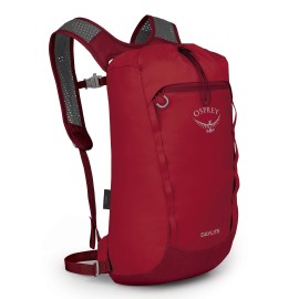 Osprey Daylite Cinch Backpack, Cosmic Red, One Size