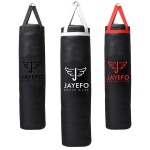 Jayefo Sports Punching Bag - Hanging Boxing Bag For Mma, Karate, Judo, Muay Thai, Kickboxing, Self Defense Training For Training At Home Or Gym - Unfilled Heavy Bag 70 To 100 Lbs - 4Ft - White